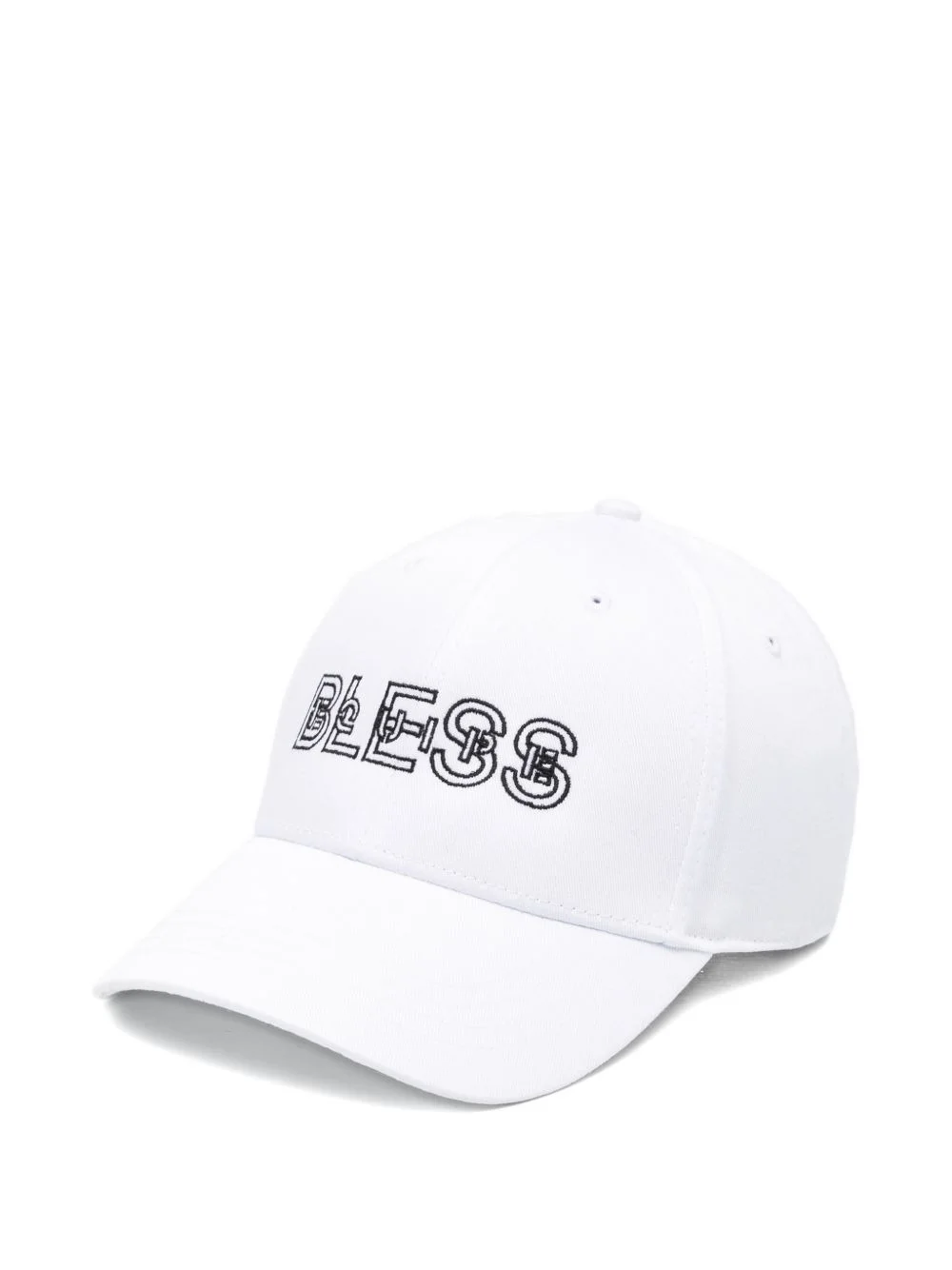 embroidered cap - 1
