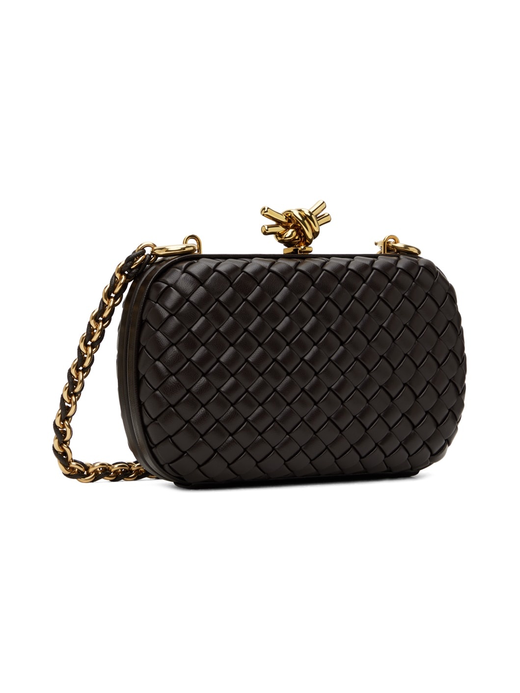 Brown Knot Clutch - 2