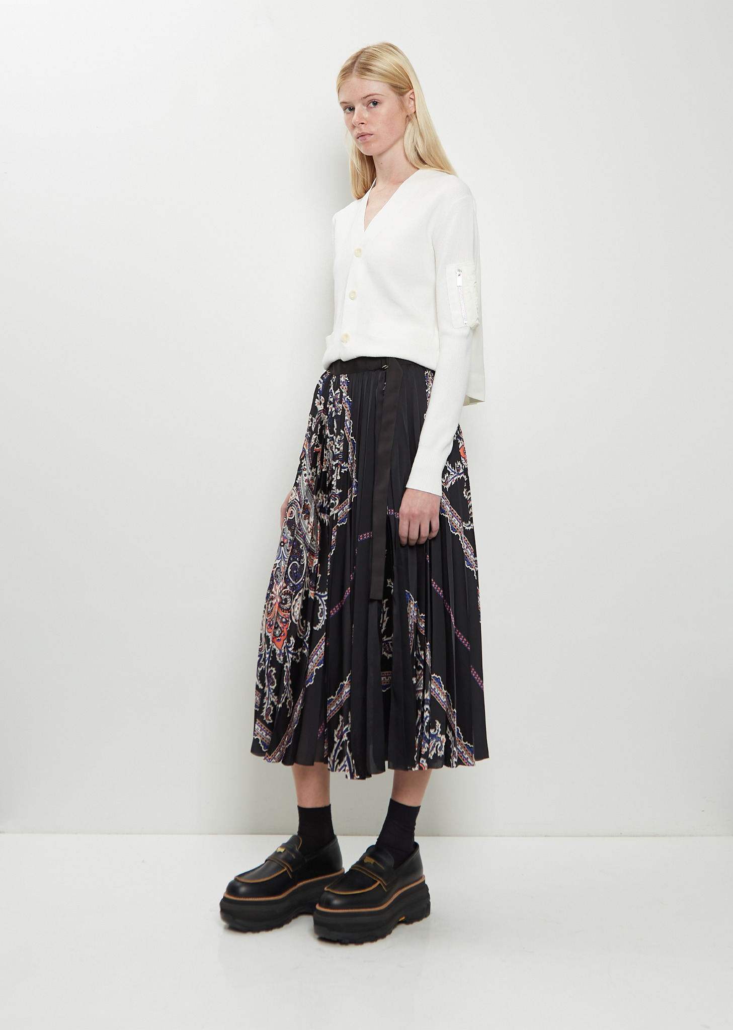 Paisley Print Skirt - 4