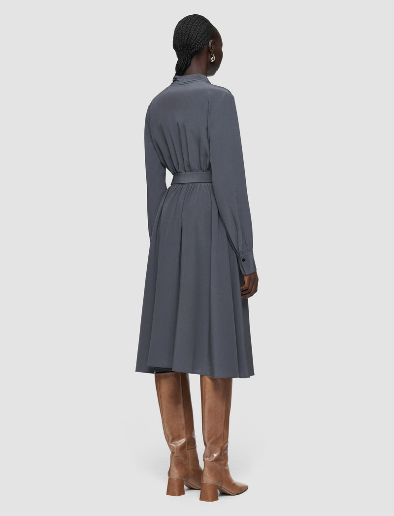 JOSEPH Severin Crepe de Chine Silk Dress outlook