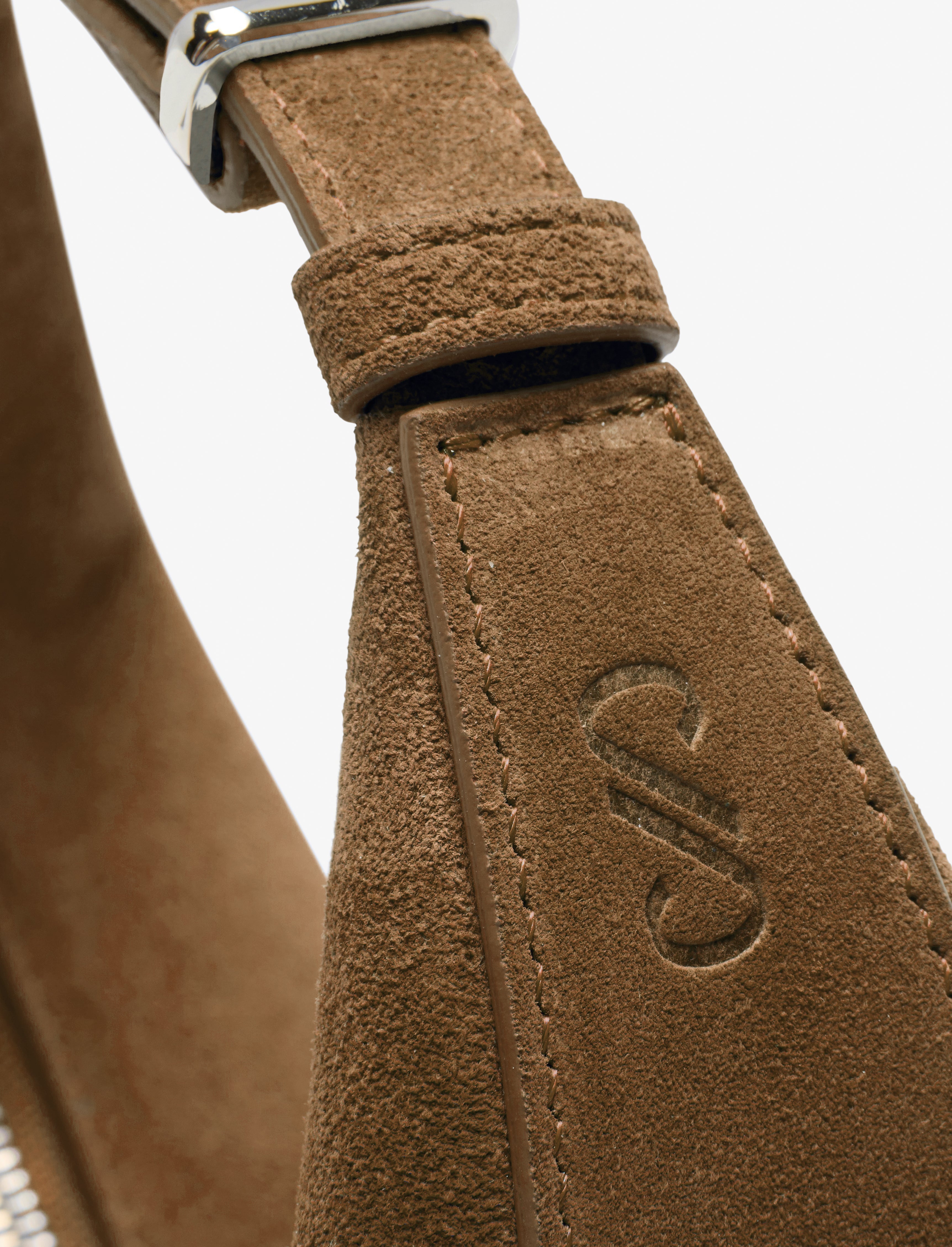 Mini Slide Bag in Soft Suede - 6