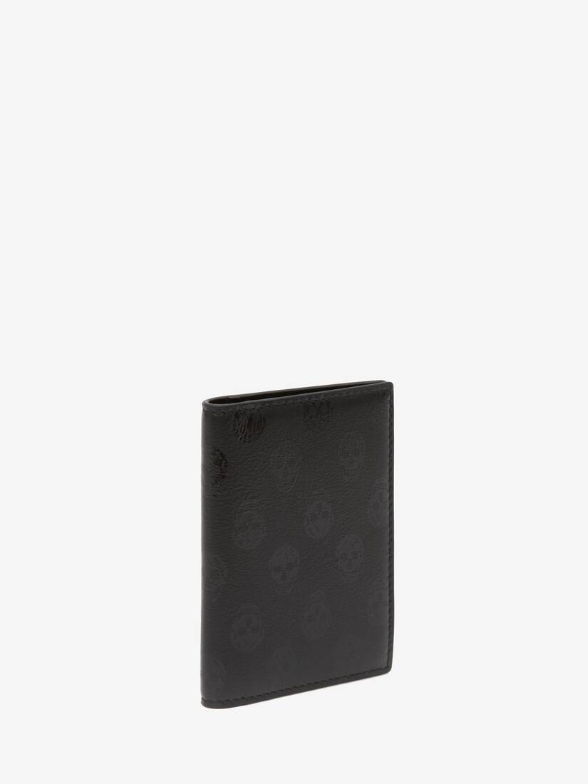 Biker Skull Pocket Organiser in Black - 2