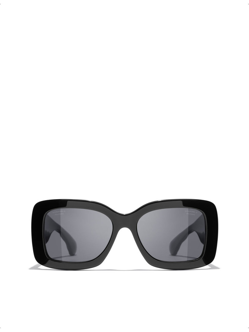 CH5483 square-frame acetate sunglasses 1