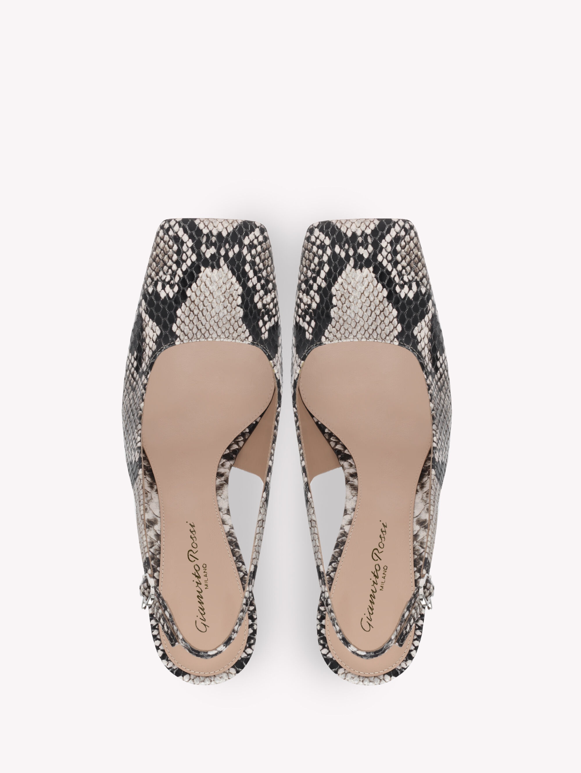 【関税&送料込】Gianvito Rossi Slingback Christina Christina Square Toe Slingback | GIANVITO ROSSI | elysewalker
