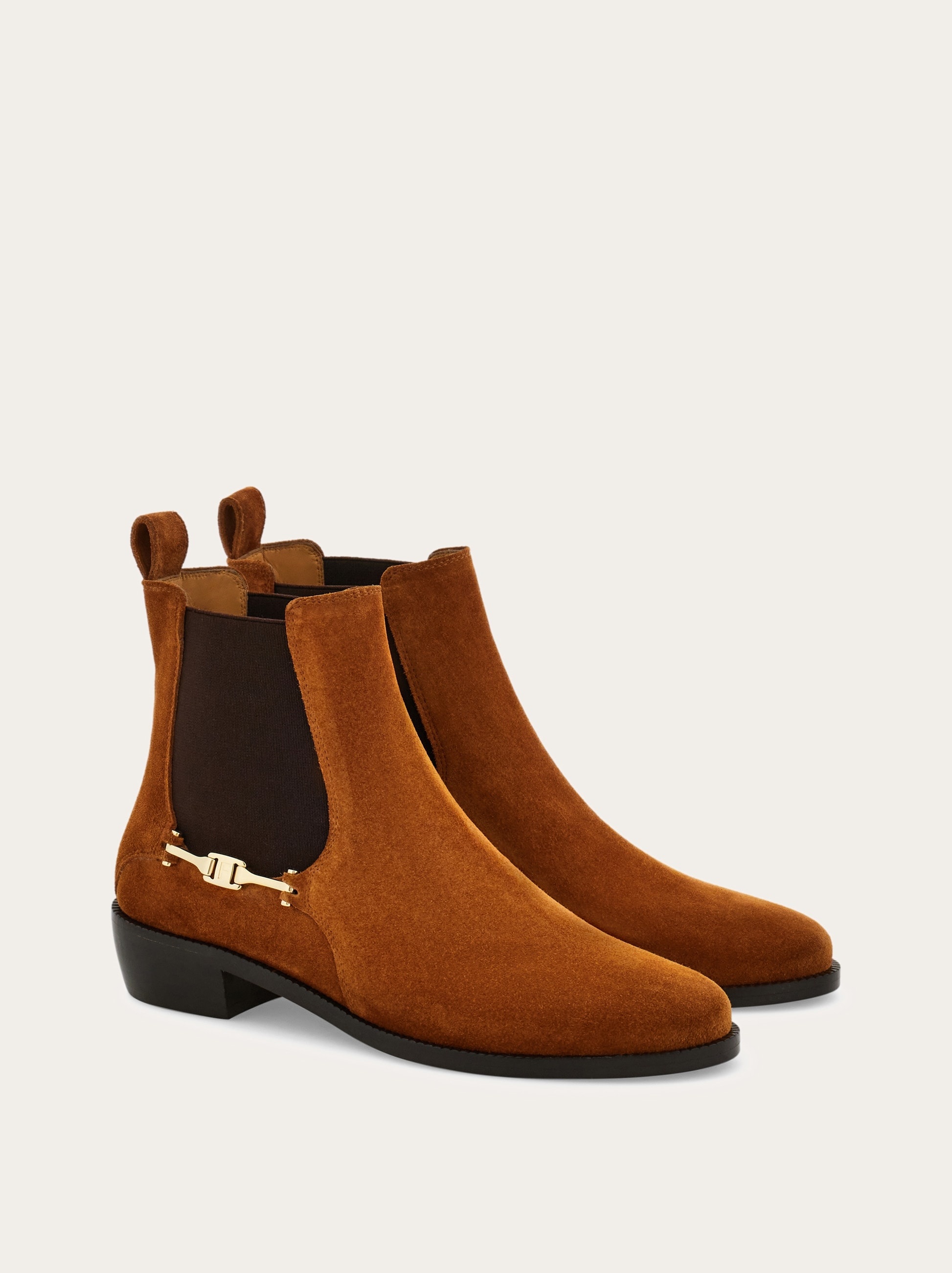 F buckle Chelsea boot - 5