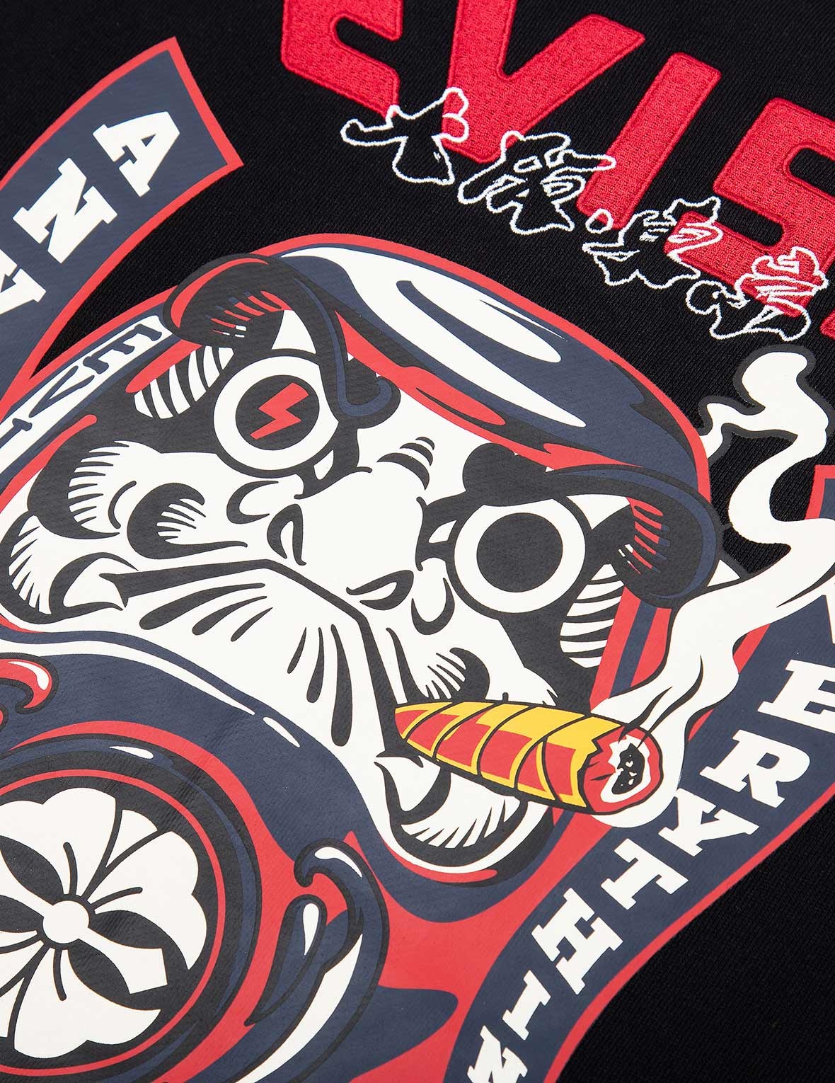 DARUMA MOTO CLUB MOTIF PRINT SWEATSHIRT - 9