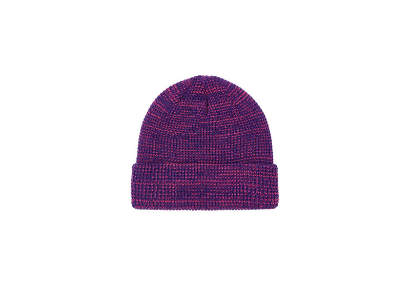 PALACE TRI-FERG PATCH BEANIE PURPLE outlook