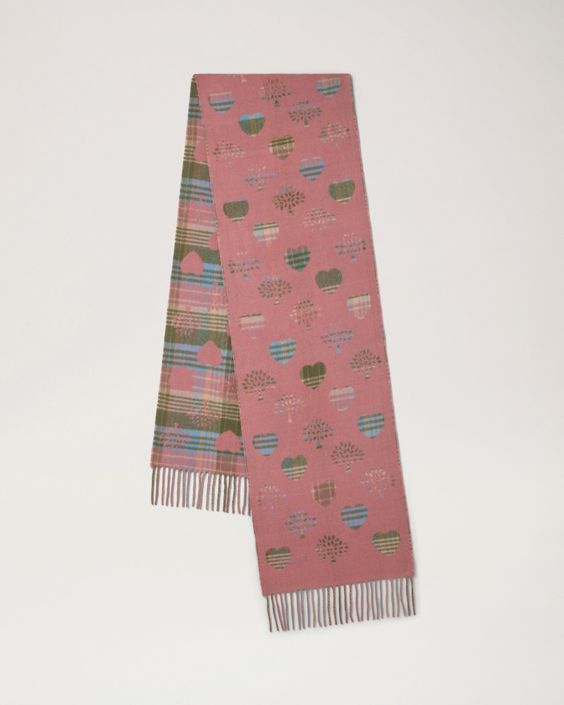 Mulberry Heritage Check & Heart Scarf
Moss & Pink Scrumpy Merino Wool outlook
