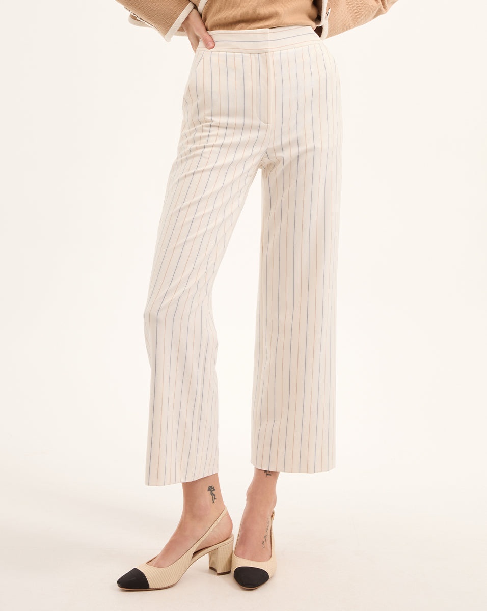 BRIXTON PINSTRIPED PANT - 3