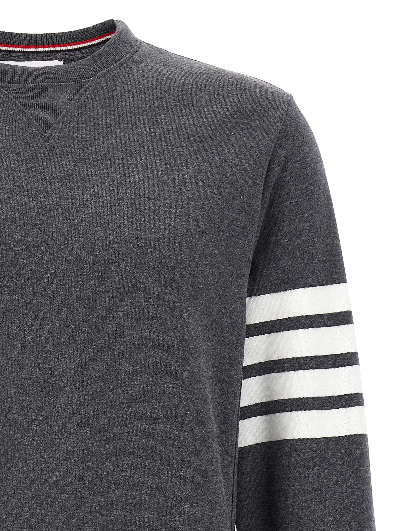 Classic Loopback 4-Bar Sweatshirt Gray - 3