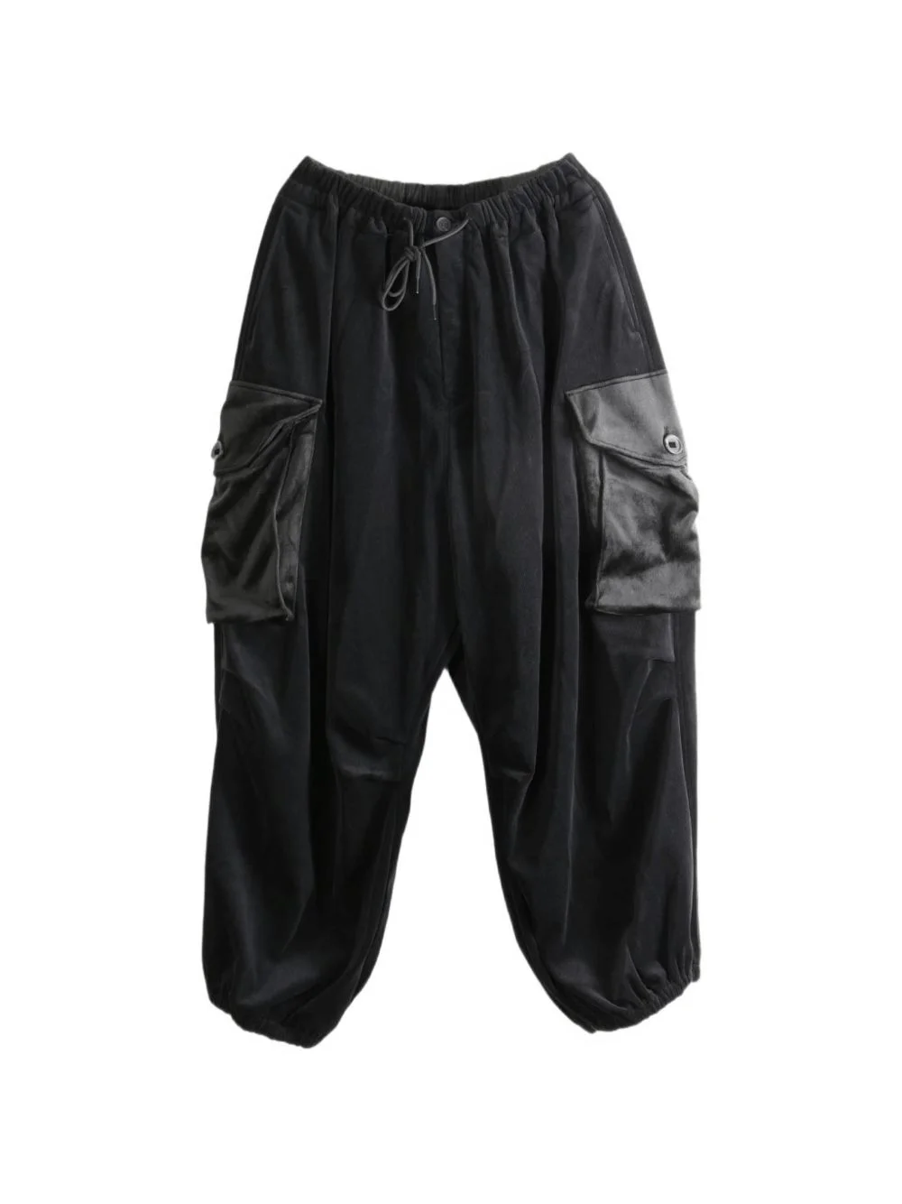 drawstring cargo pants - 1