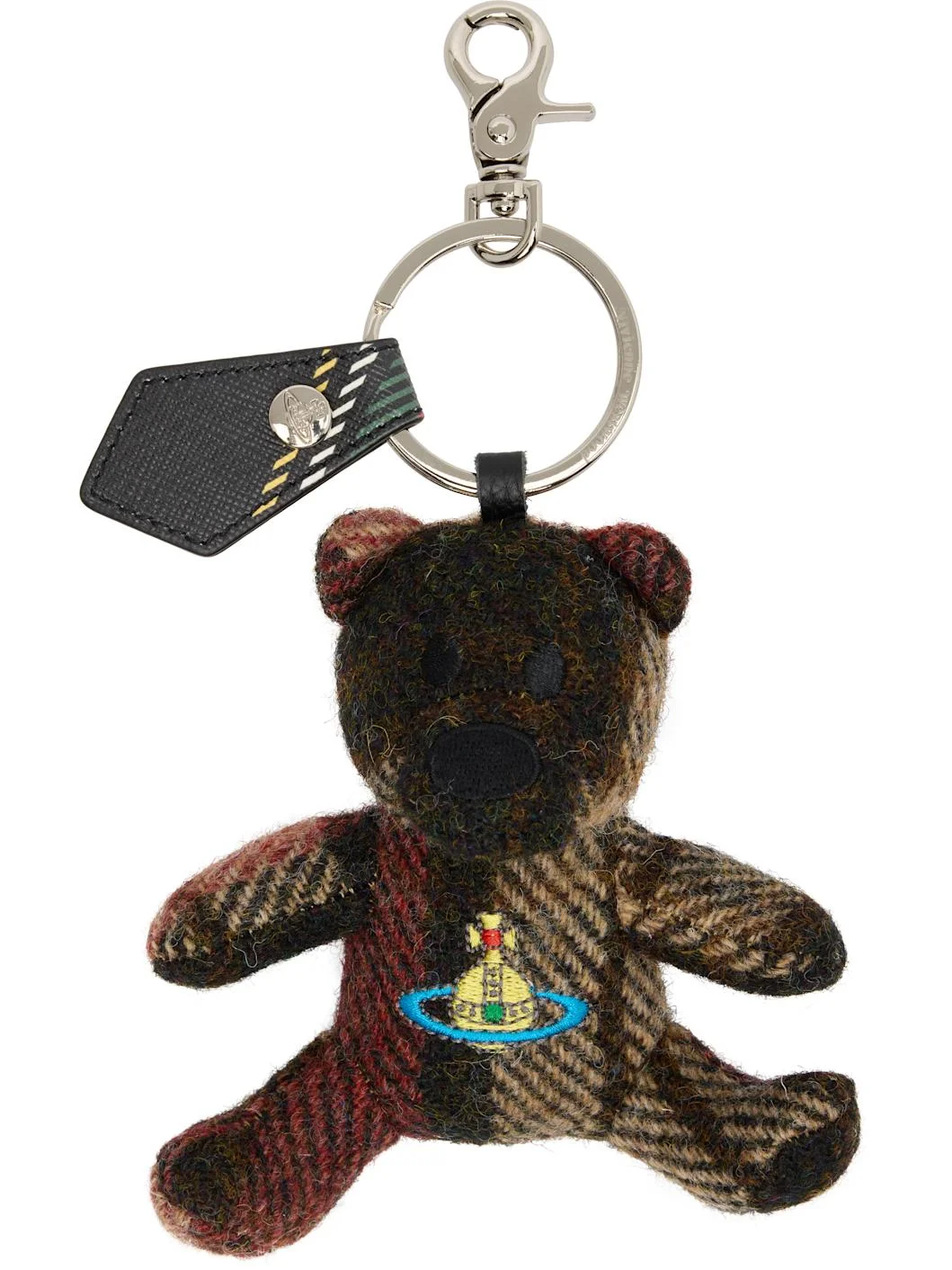 Brown Teddy Bear Keychain - 1