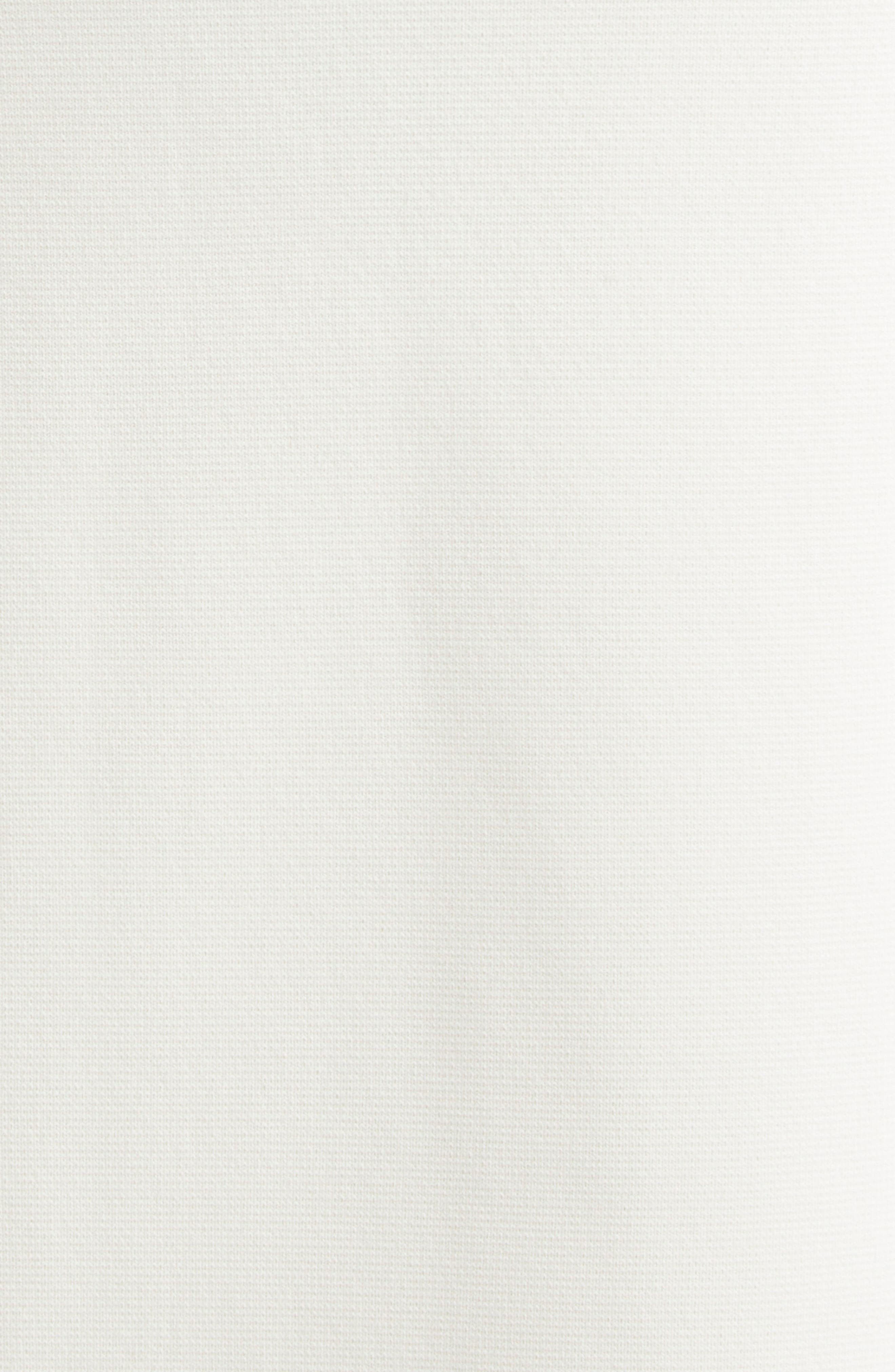 TOTEME Compact Jersey T-Shirt Dress in White at Nordstrom - 6