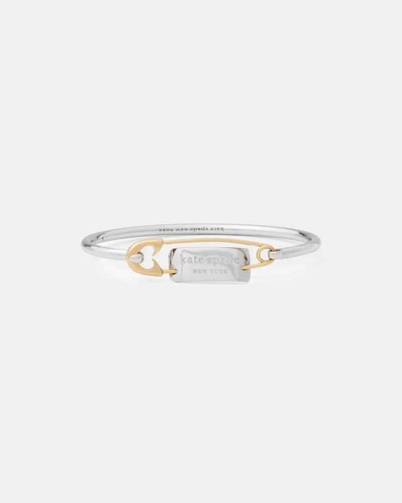 Bits And Baubles Sam Tag Safety Pin Bangle - 1