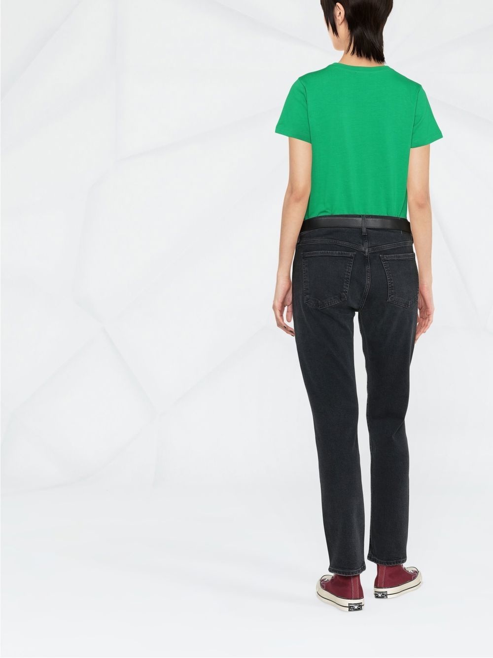 slim-leg denim jeans - 3