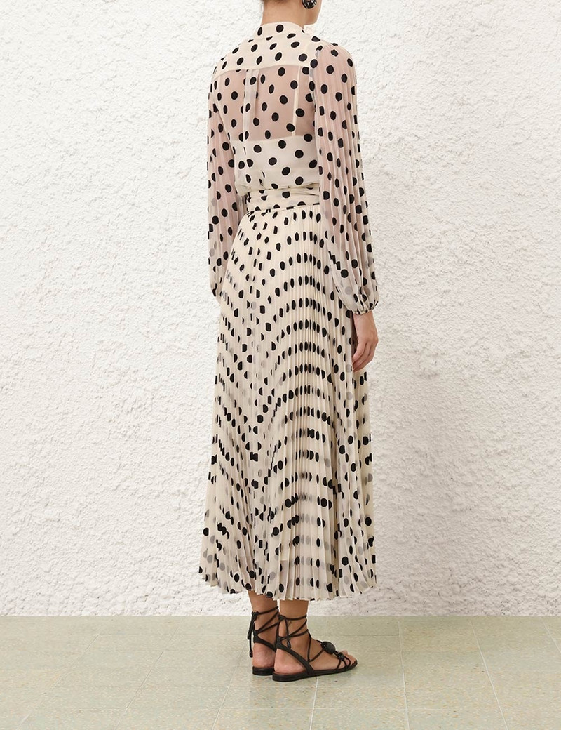 SUNRAY PLEATED SKIRT 4