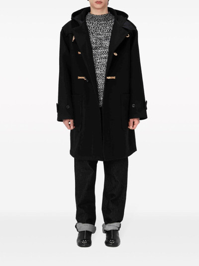 JW Anderson x A.P.C. Colin hooded duffle coat outlook