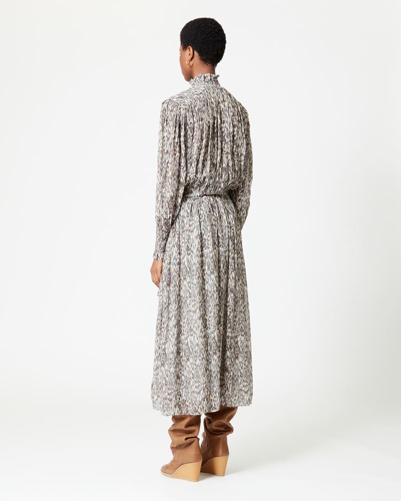 DALOA PRINTED MAXI DRESS - 5
