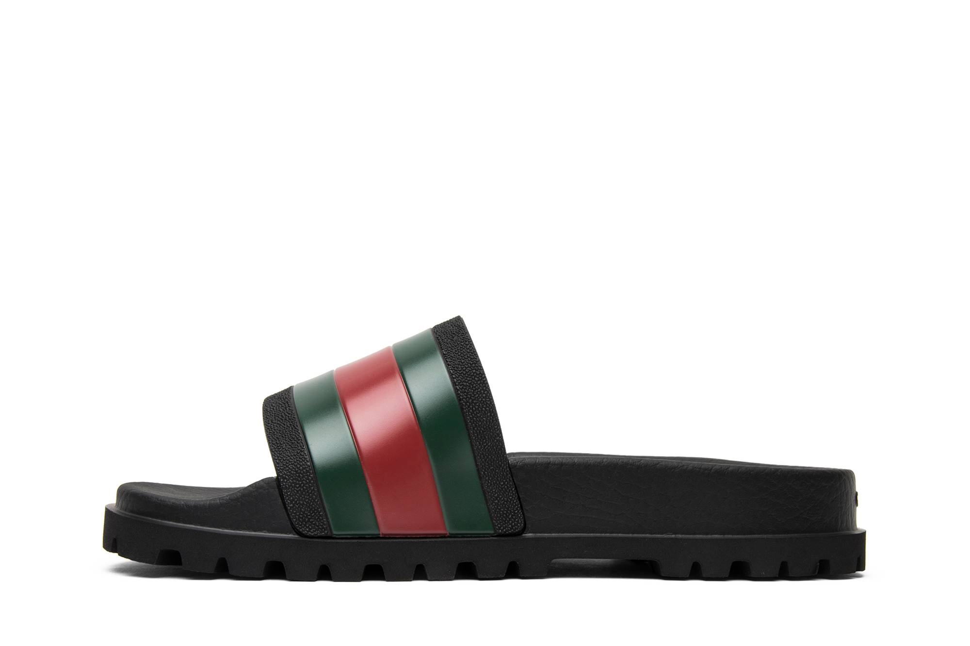 Gucci Web Slide 'Black' - 3