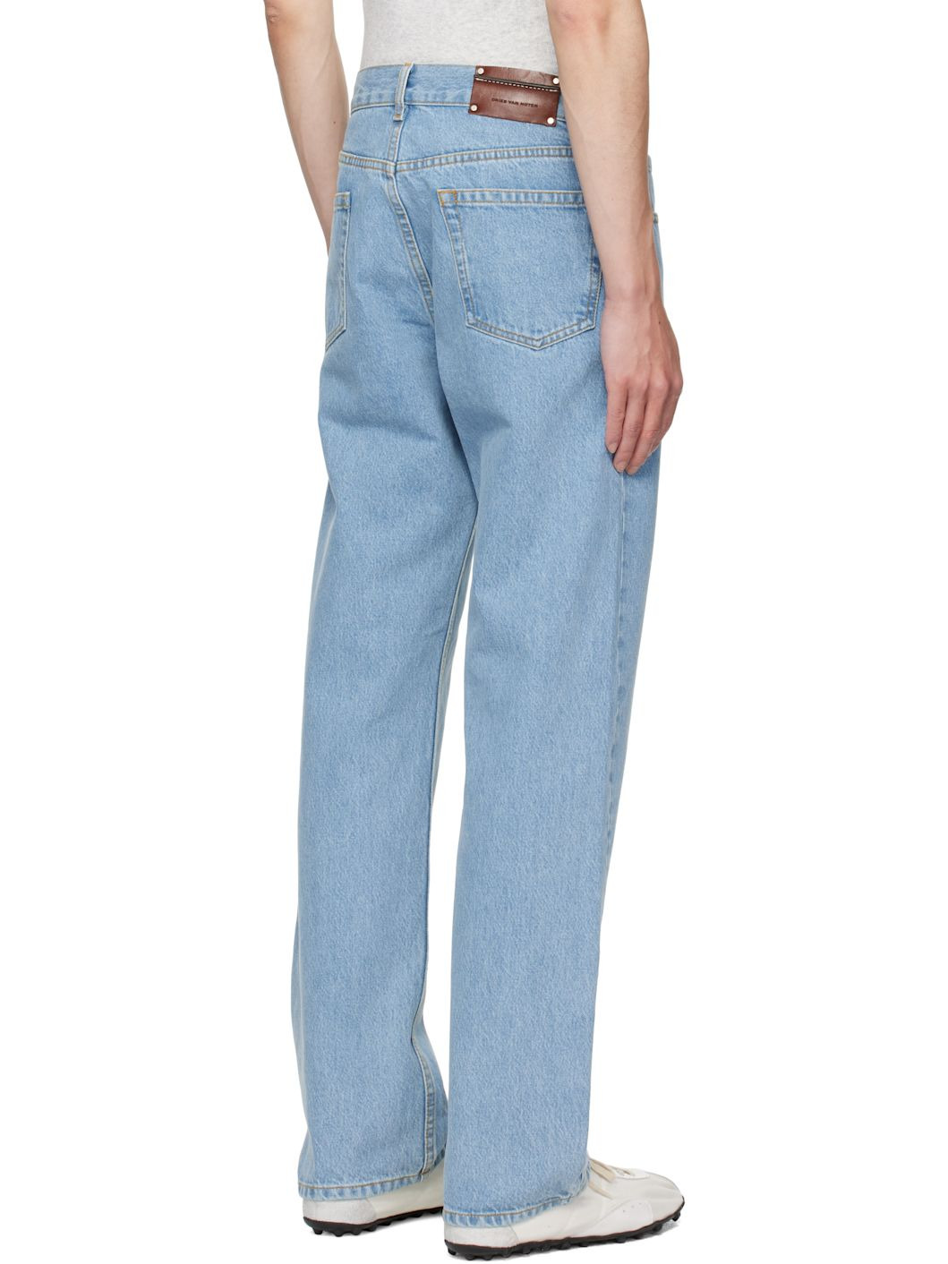 Blue Faded Jeans - 3