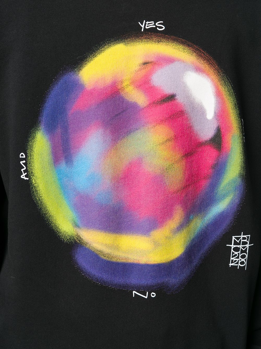 graphic print sweatshirt - 5