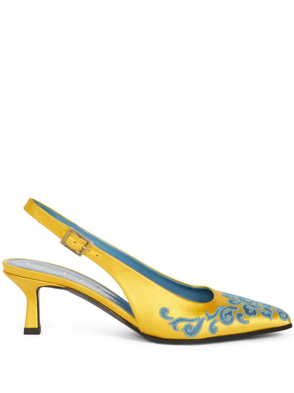 embroidered pumps - 1