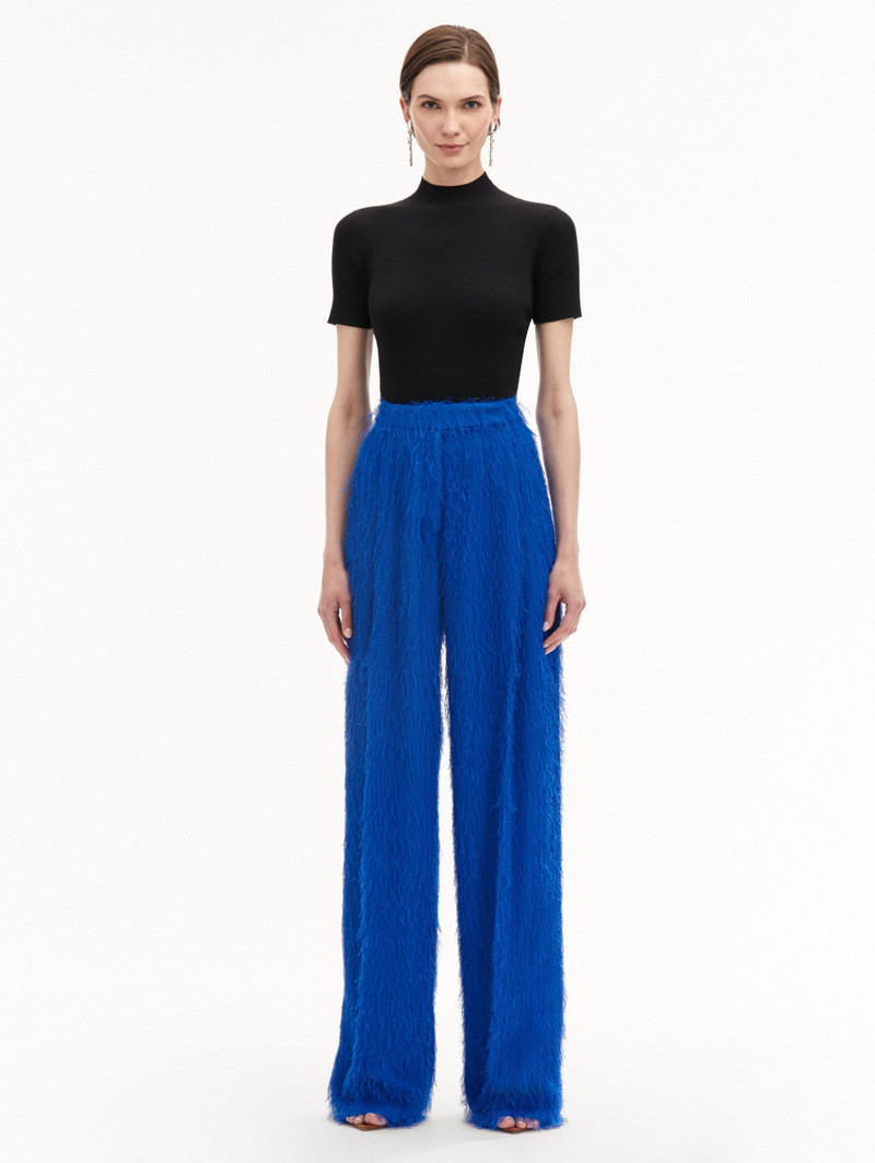 Oscar de la Renta FRINGE FIL COUPÉ WIDE LEG PANT outlook