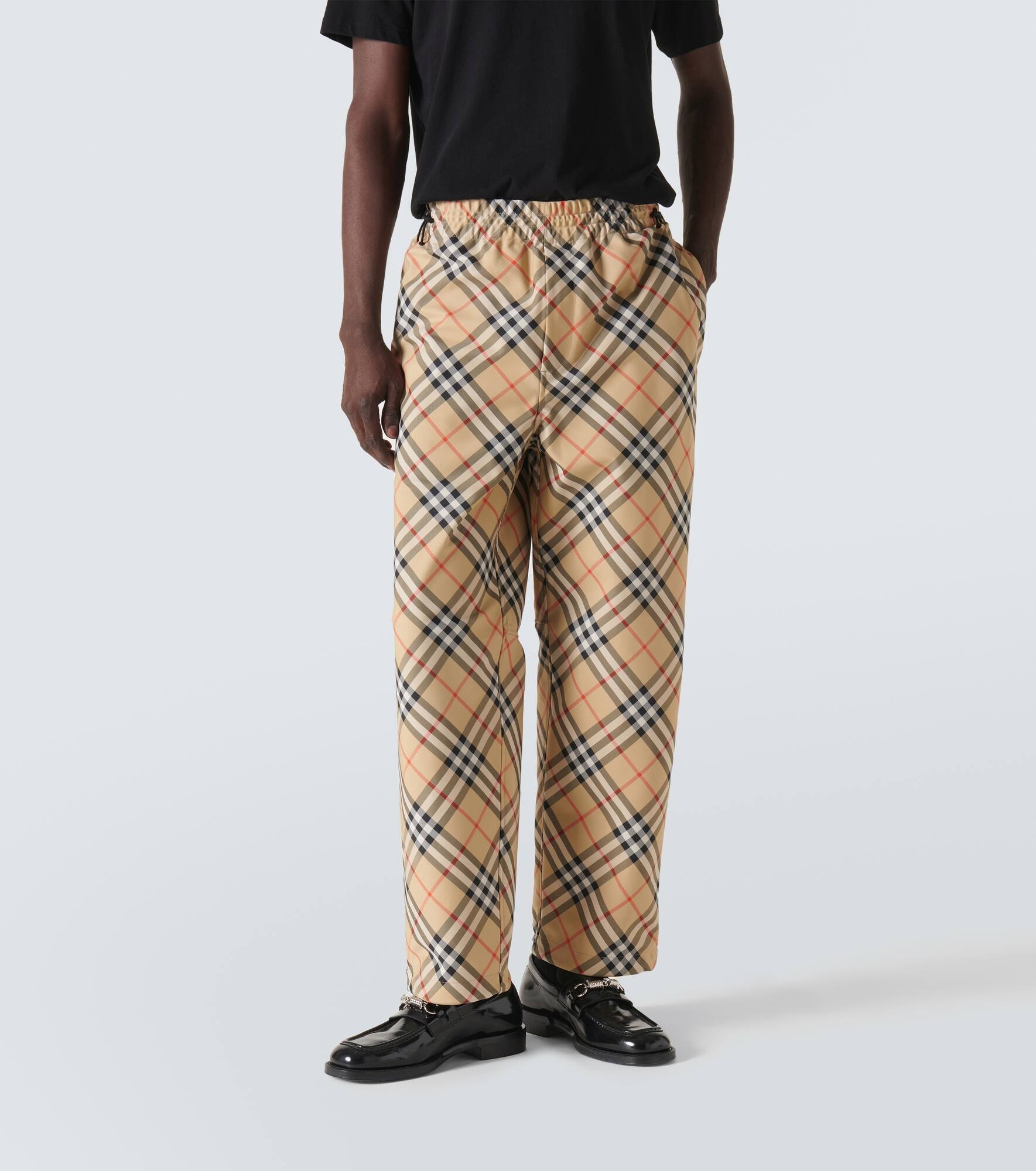 Checked track pants - 3