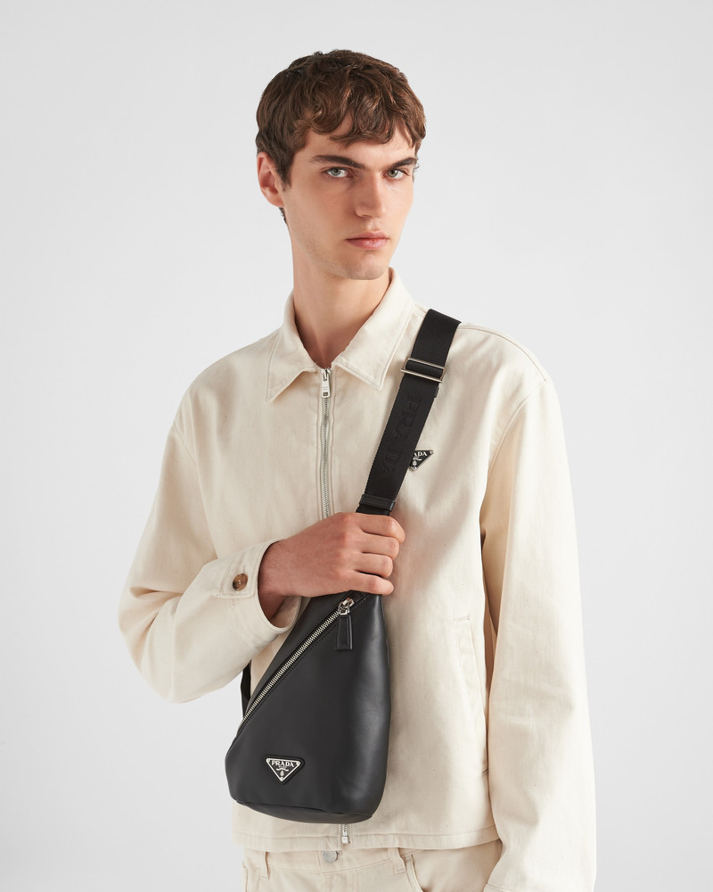 Prada Cross leather bag 8