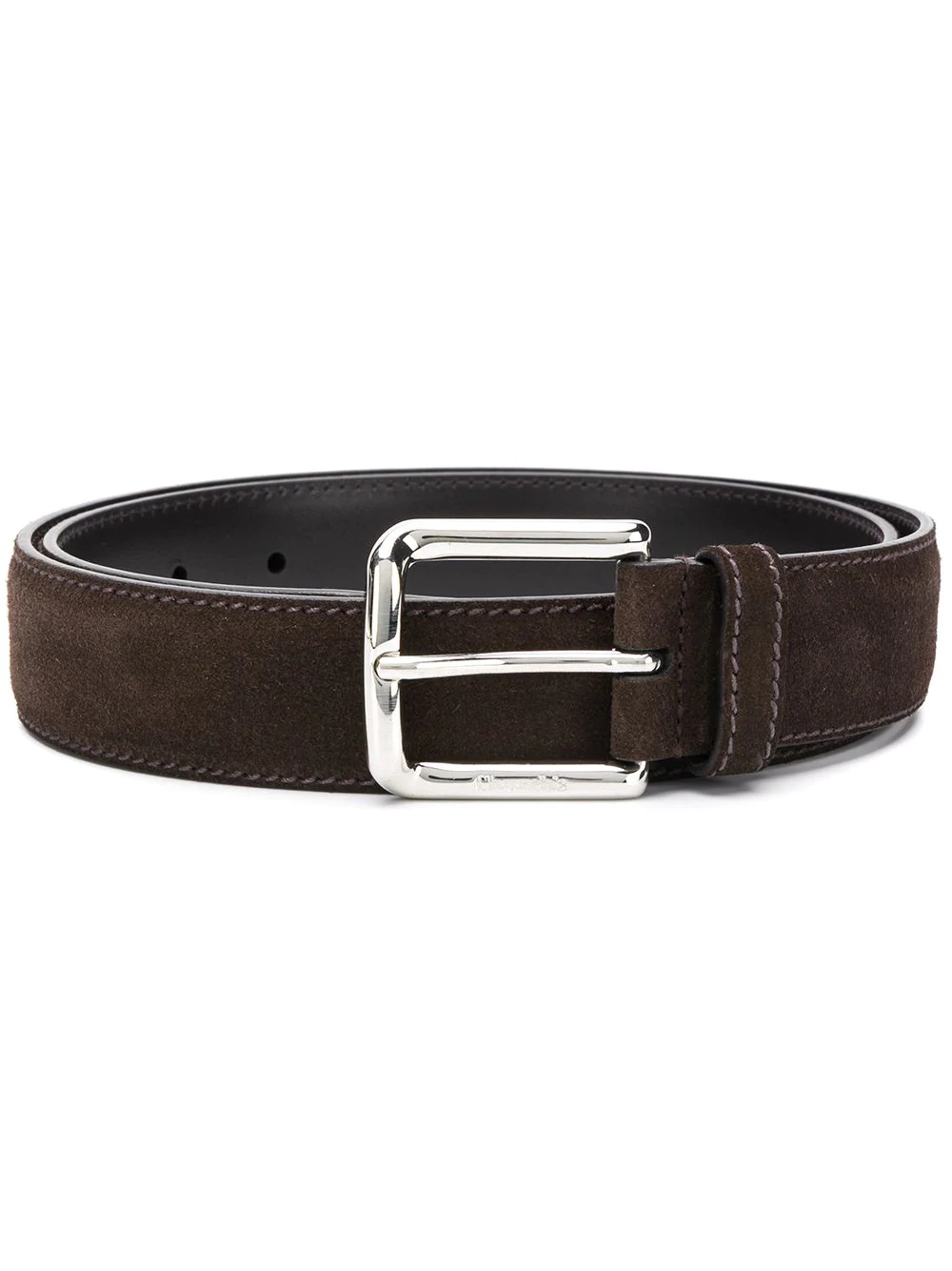 square buckle belt - 1