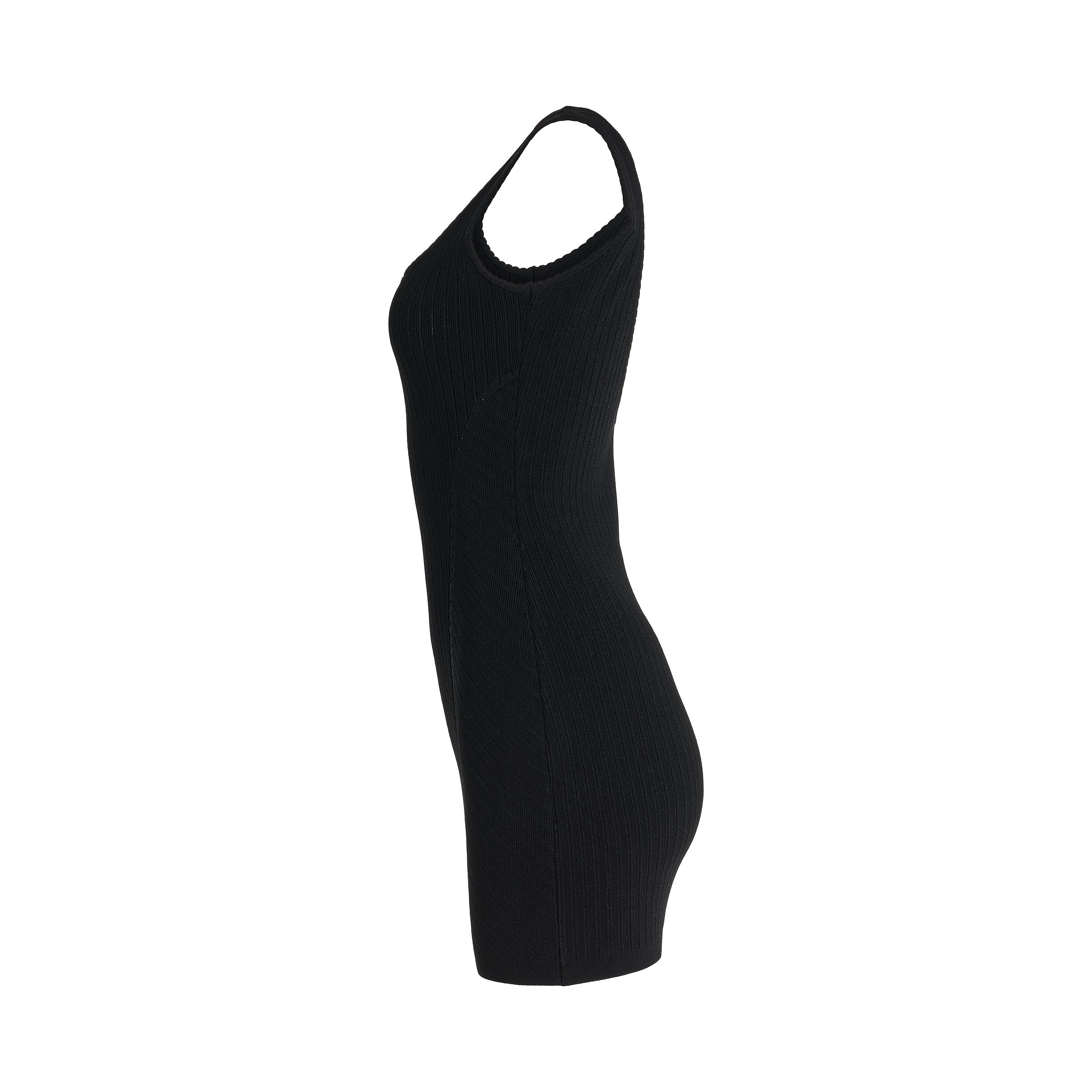 Sierra Lingerie Mini Dress in Black - 3