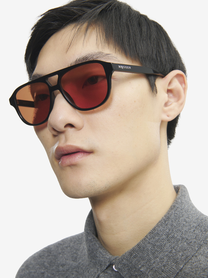 Alexander McQueen Signature Essentials Sunglasses outlook