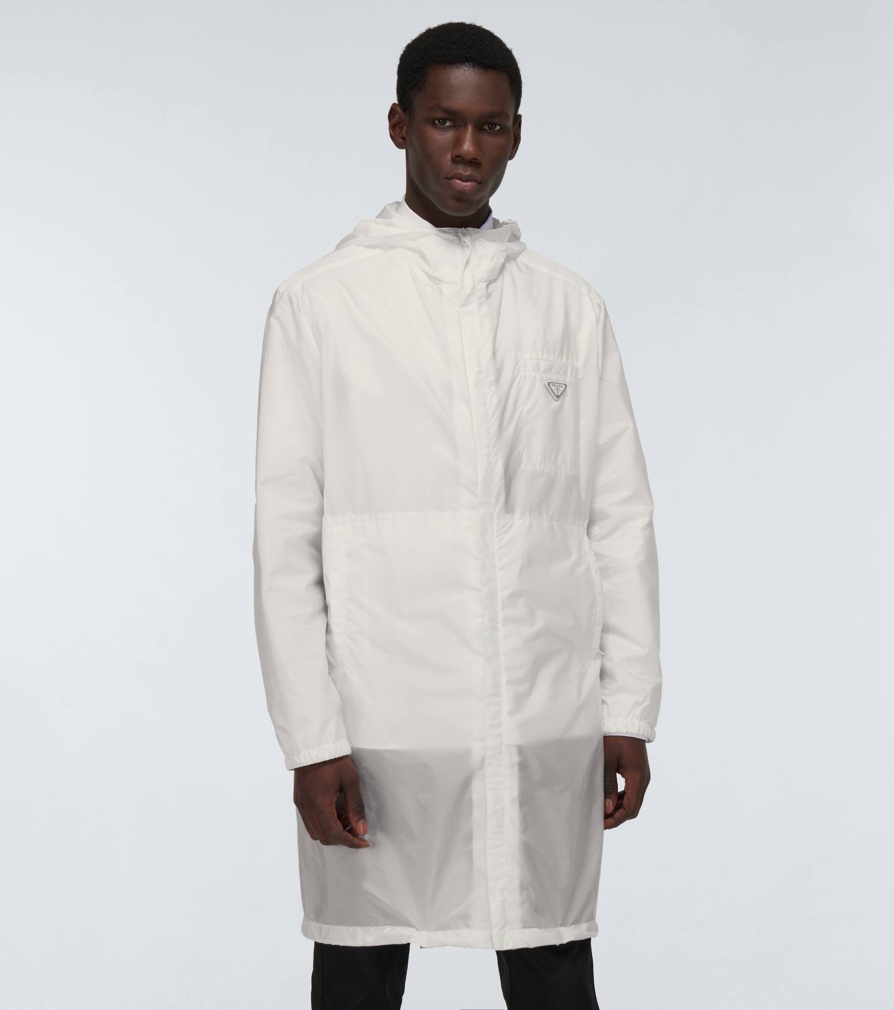Re-Nylon raincoat - 3