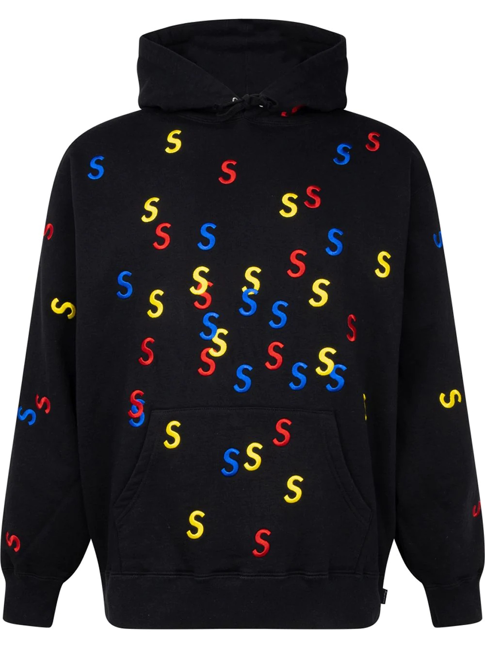 embroidered S hoodie - 1