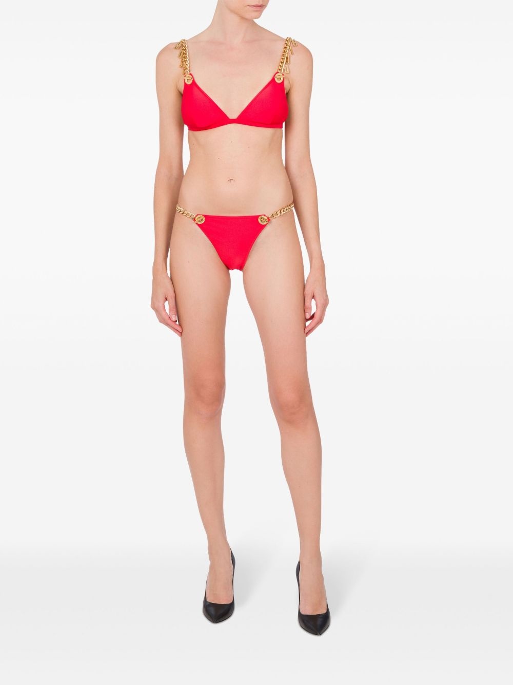 chain strap bikini bottom - 3