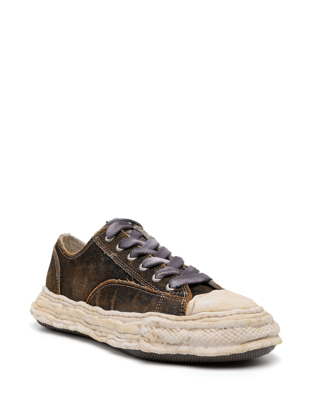 PETERSON 23 Original Sole Wash Denim Low Sneakers - 2