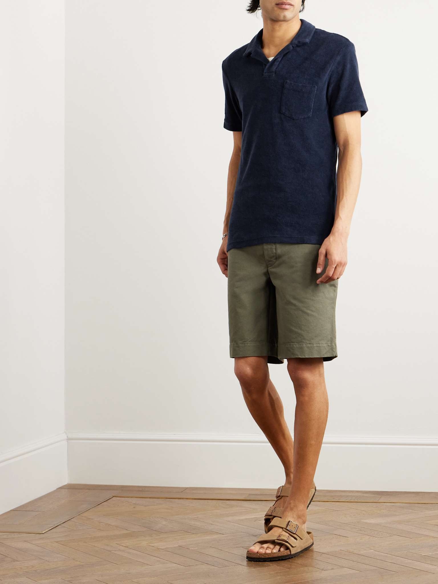 Cotton-Terry Polo Shirt - 2