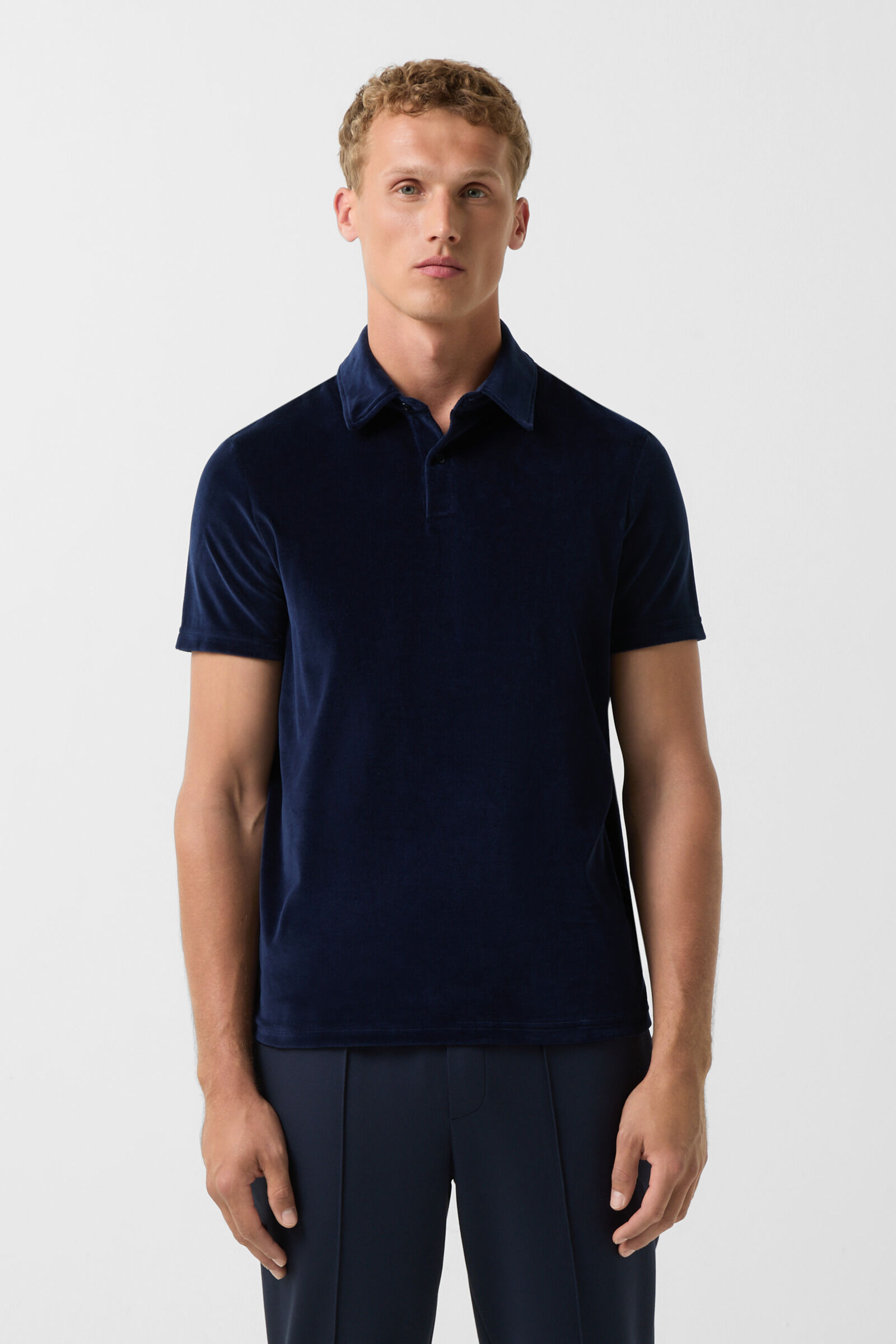 Nicki polo shirt Vincenzo in Navy blue - 2