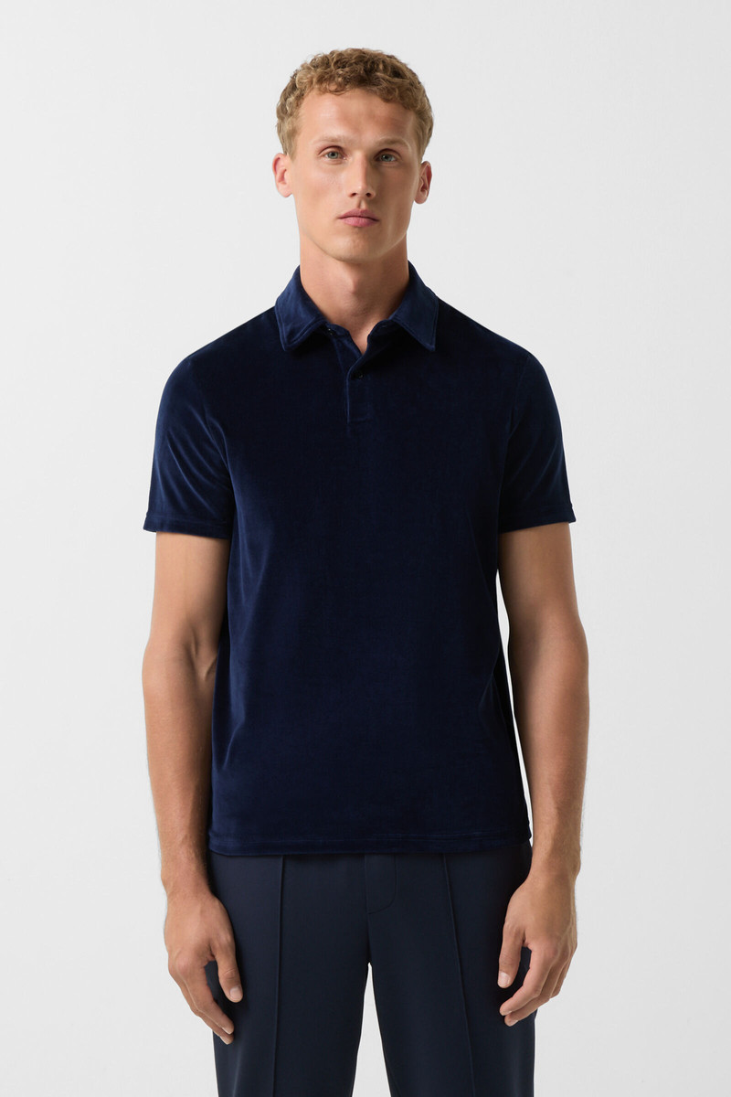 Nicki polo shirt Vincenzo in Navy blue 2