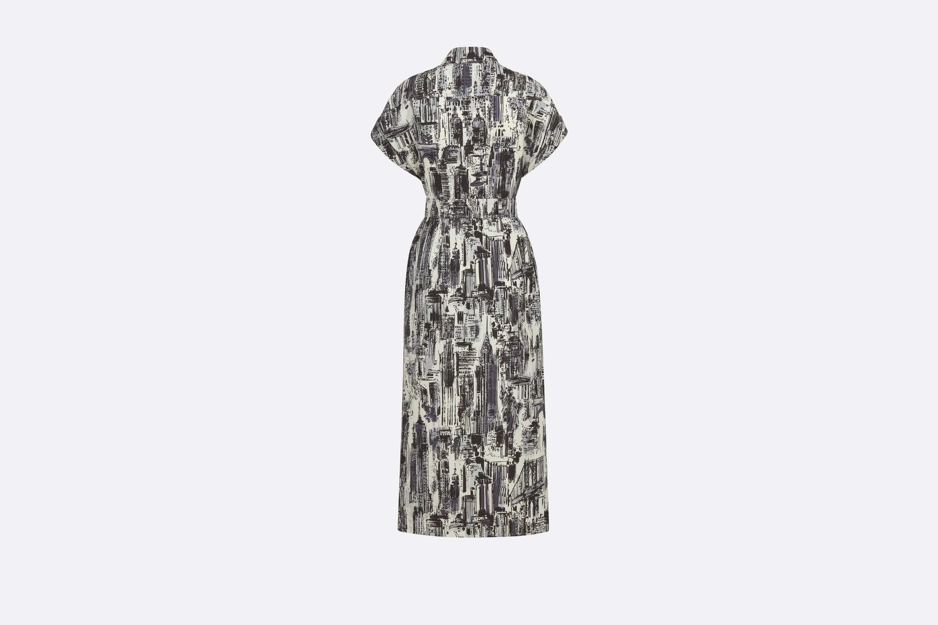 Mid-Length Shirt Dress - 5