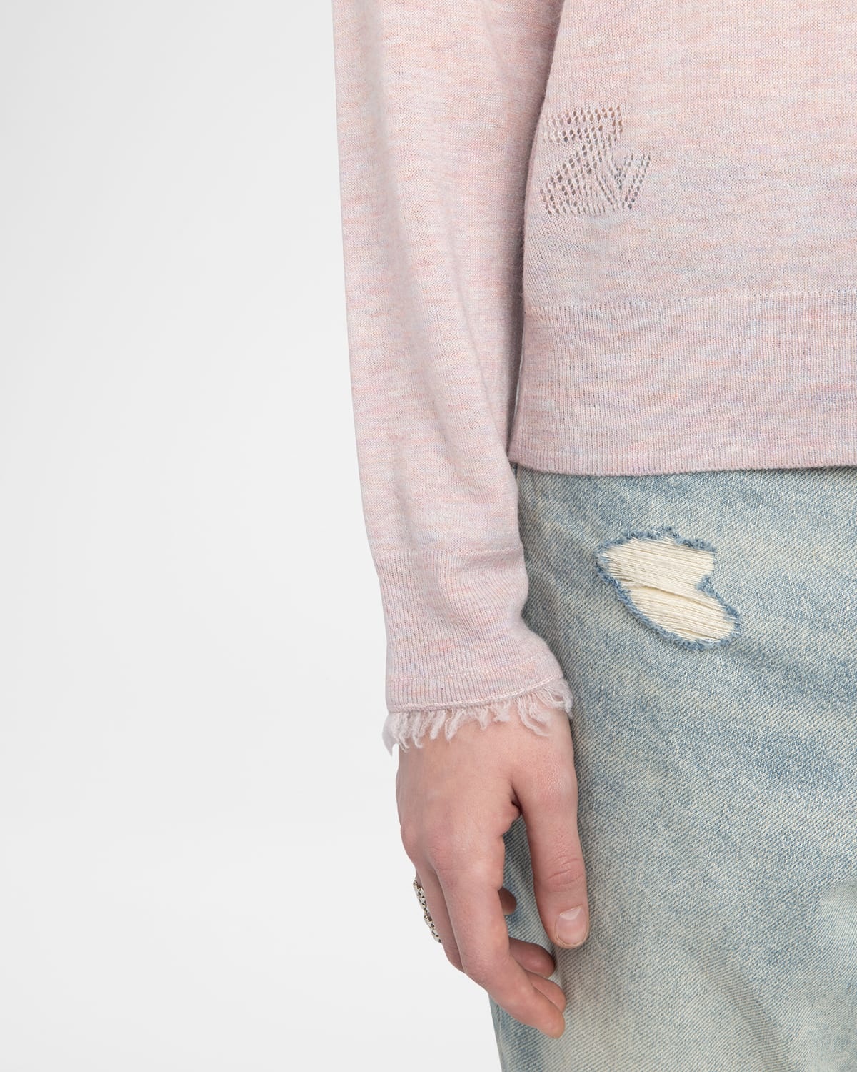 Ivy Crewneck Cashmere Pullover - 5