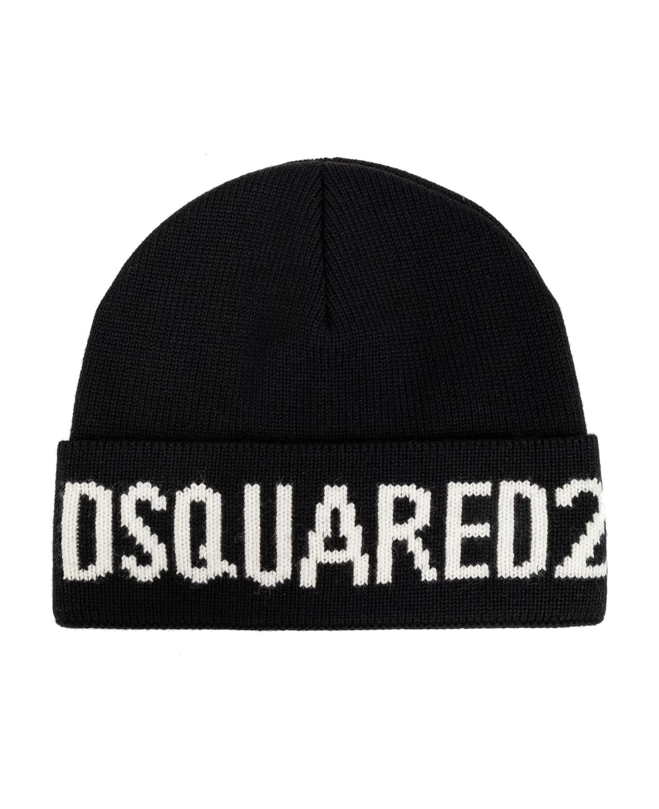 Dsquared2 Woolen Hat - 1