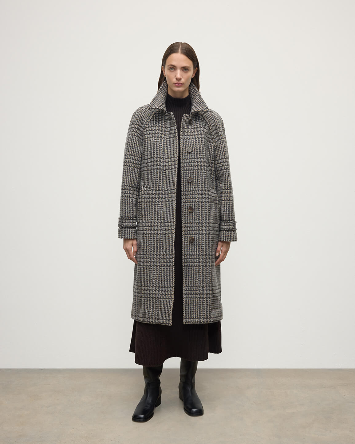 Women's Balmacaan Coat | Peregrine Glen Urquhart - 2