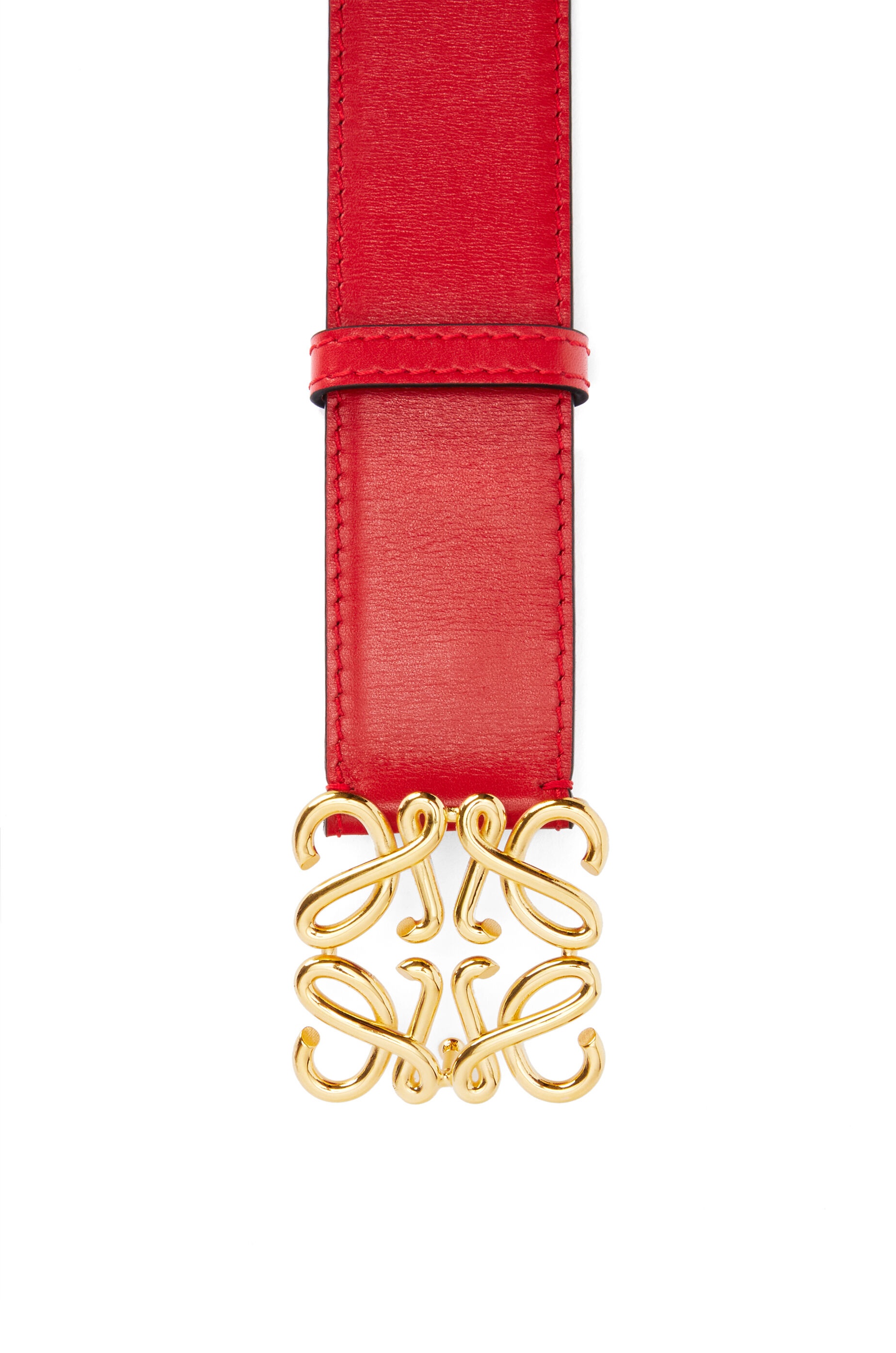 Anagram belt in natural calfskin - 2