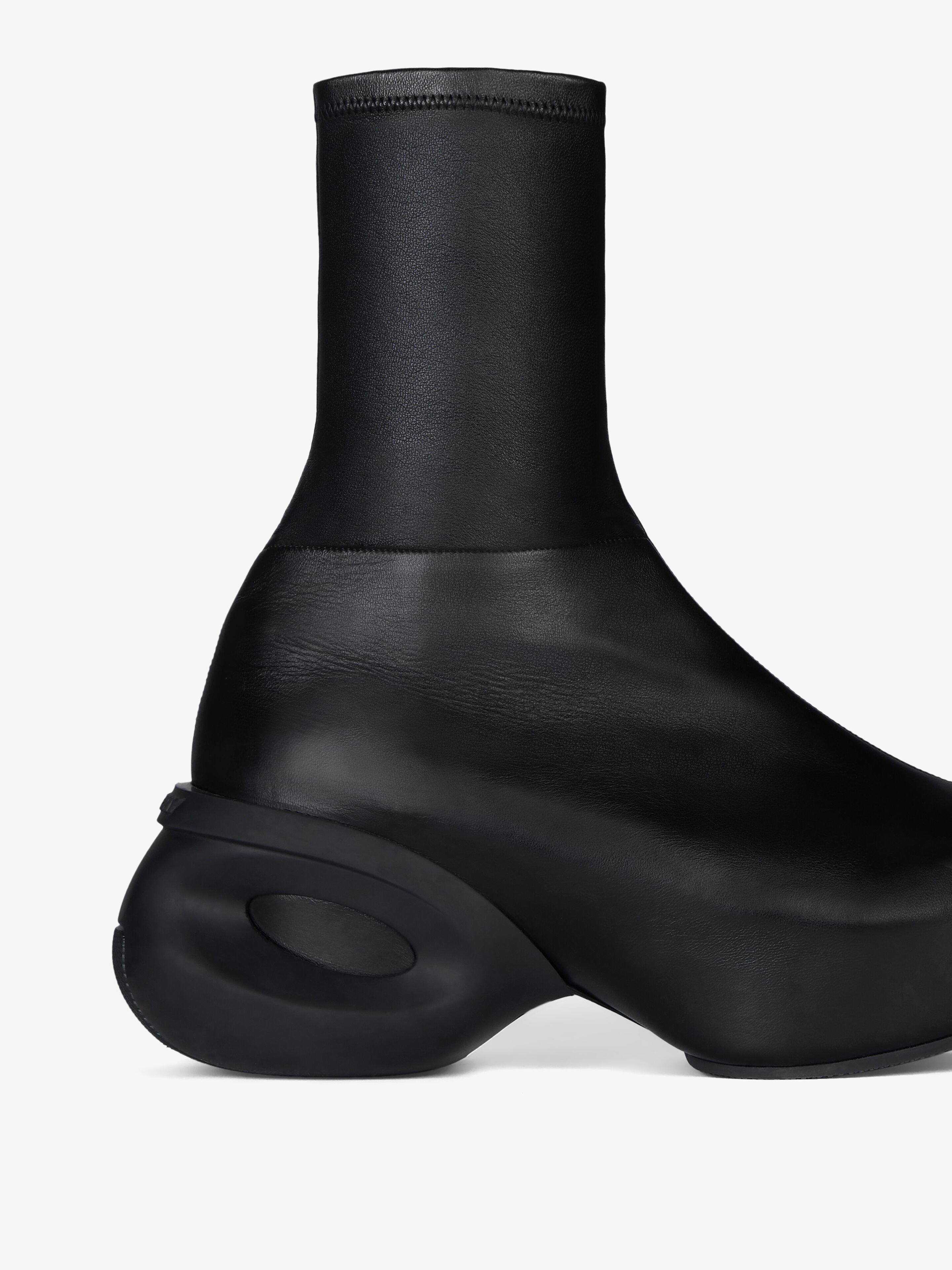 G CLOG BOOTS IN LEATHER - 4