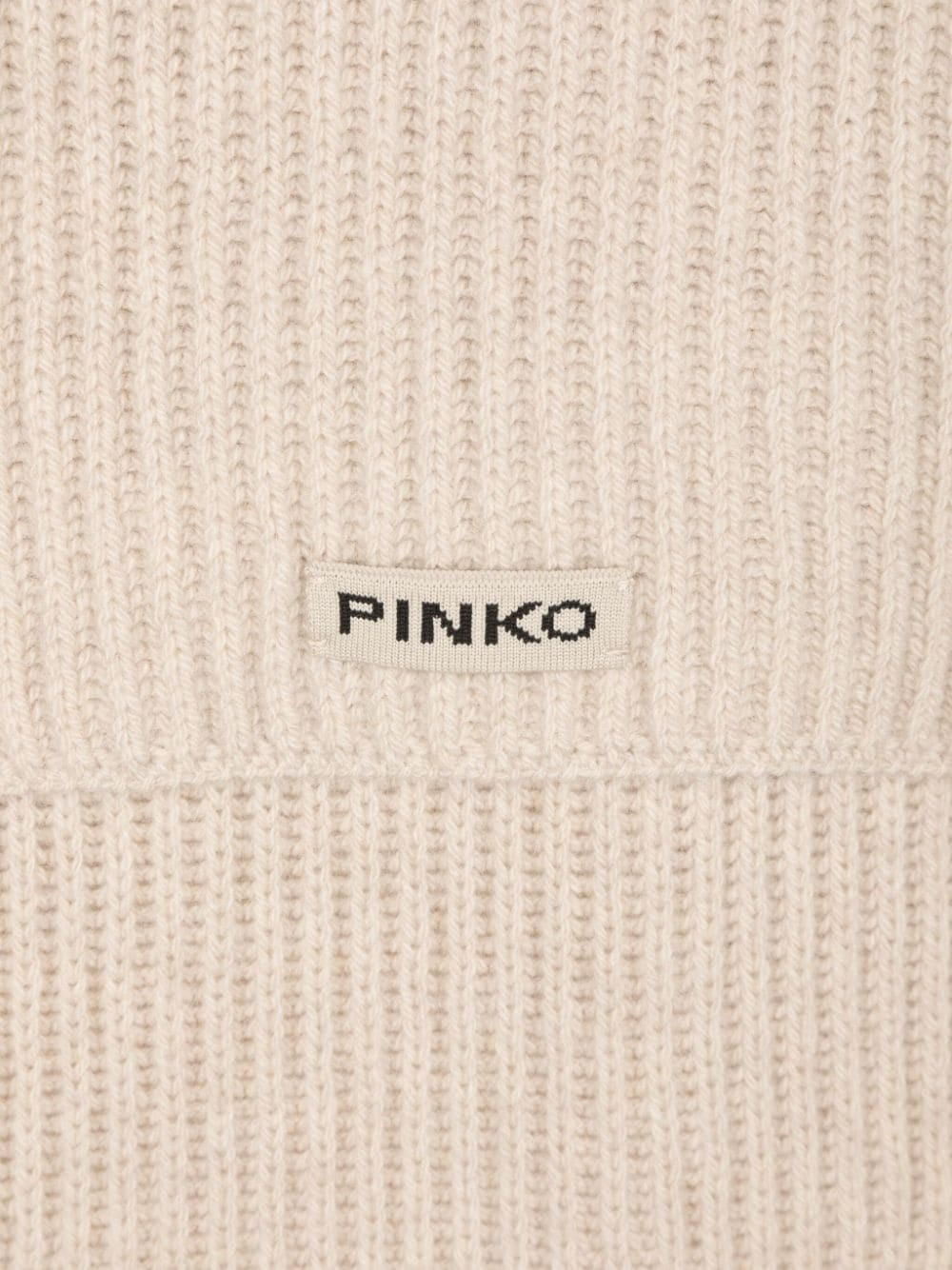 logo-patch scarf - 3