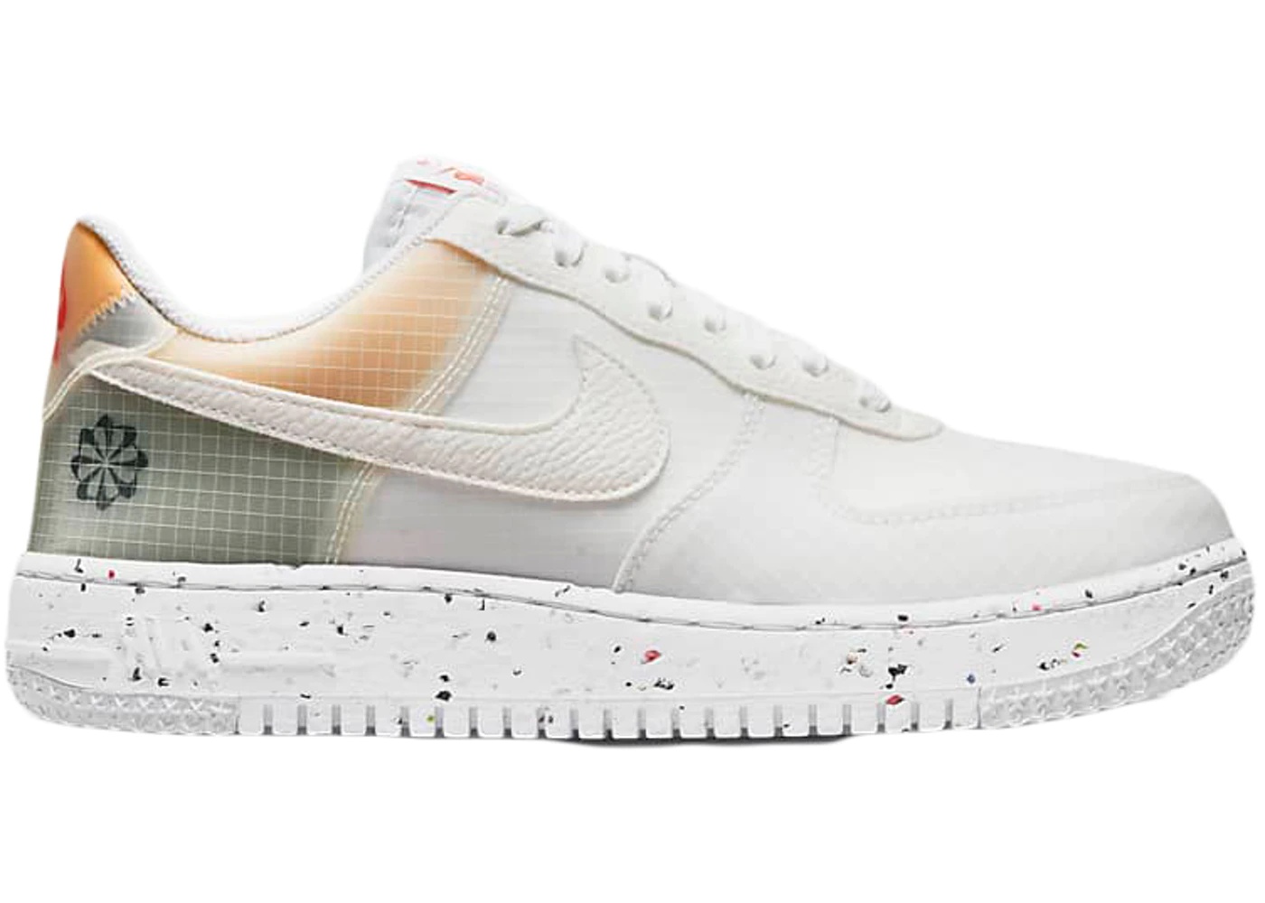 Nike Air Force 1 Low Crater White Orange - 1