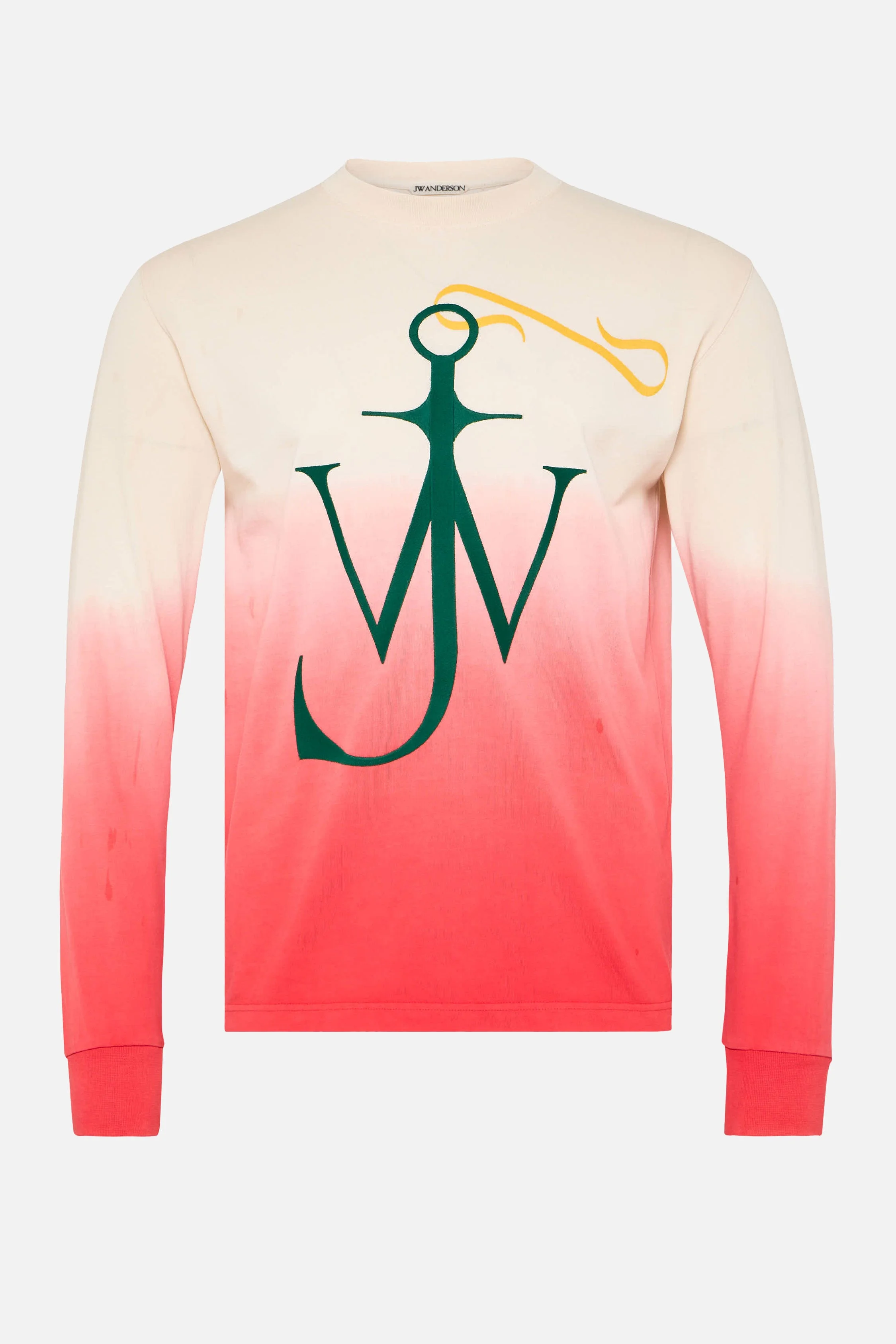 Jw Anderson Men Dip Dye Anchor Longsleeve - 1