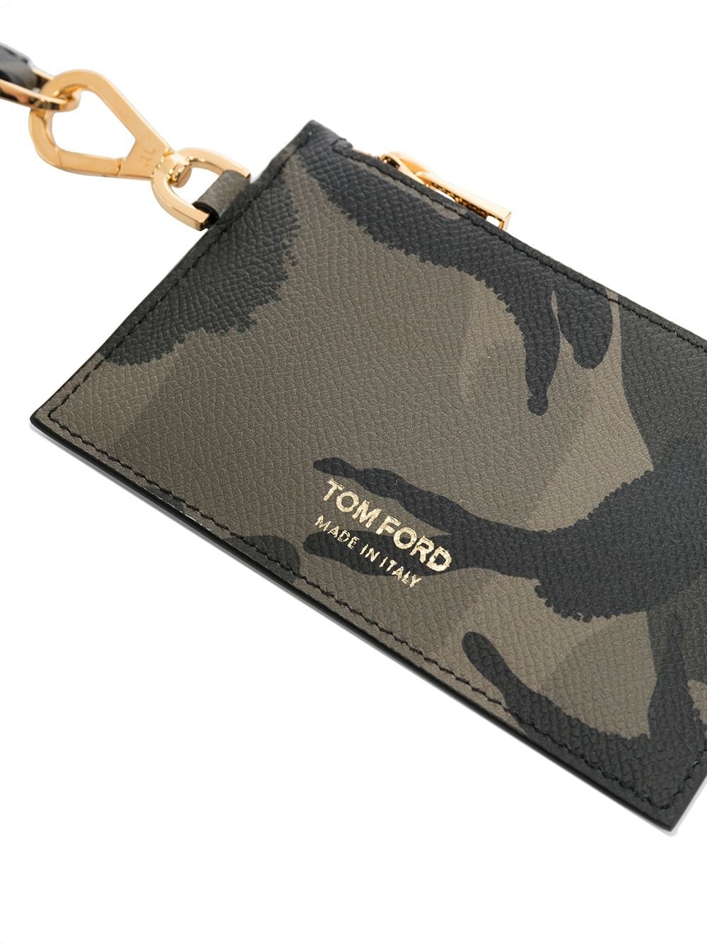 camouflage print lanyard wallet - 2