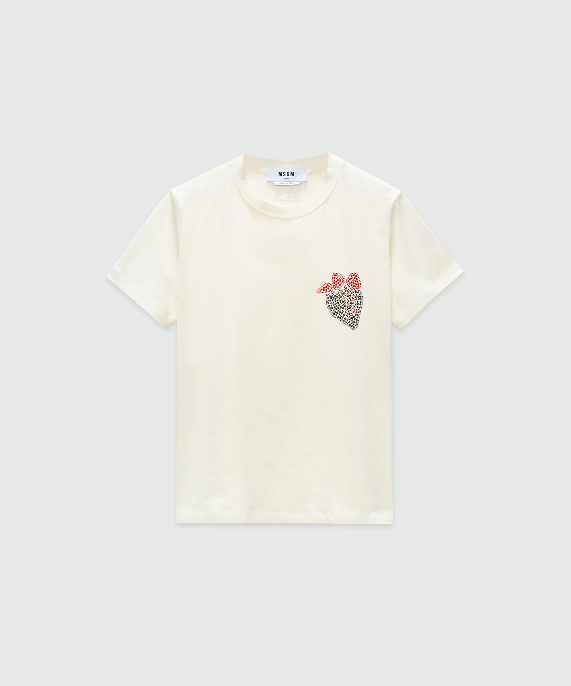 MSGM Jersey T-shirt with 